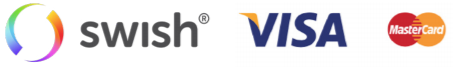 betalningsmetoder Betalningsmetoder Swish Visa Mastercards Izettle