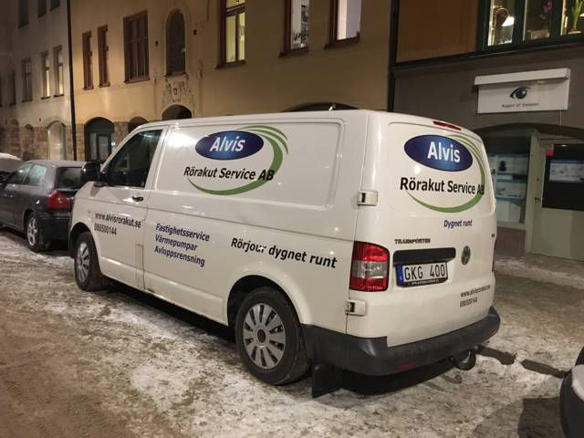 rorjour-stockholm-rormokare-dygnet-runt Rörjour dygnet runt i stockholm, bild på vår jourbil